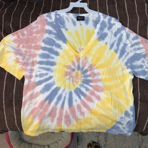 Swirls of Beauty French Terry Tie Dye Top - Picture 5 of 9